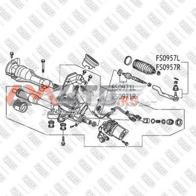 Рулевой наконечник FS0957L Fixar