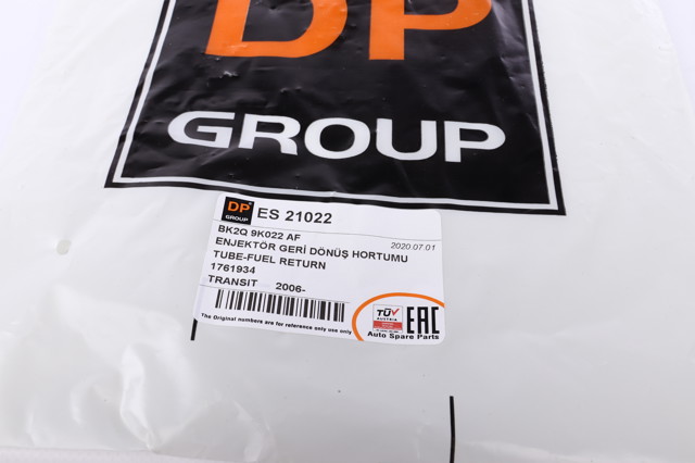 Трубка топливная, обратная от форсунок DP Group ES21022 цена, от 35.91 USD
