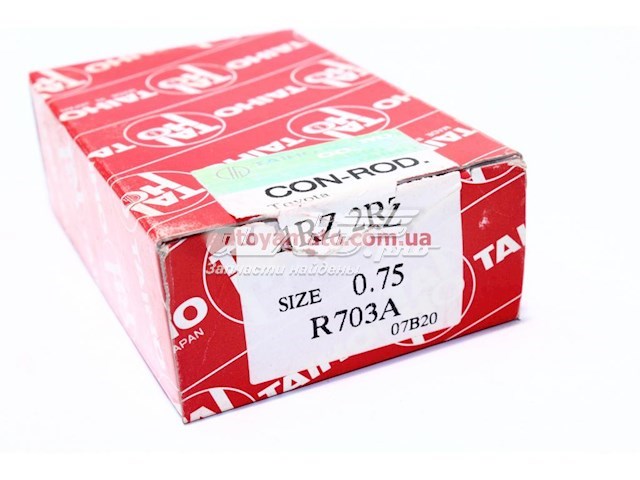 R703A075 Taiho Подшипник коленвала, шатуннй, комплект, 3-й ремонт (+0,75)