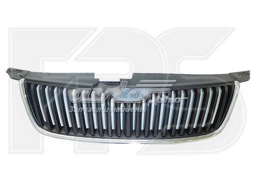 Moldura de grelha do radiador inferior para Skoda Yeti (5L)