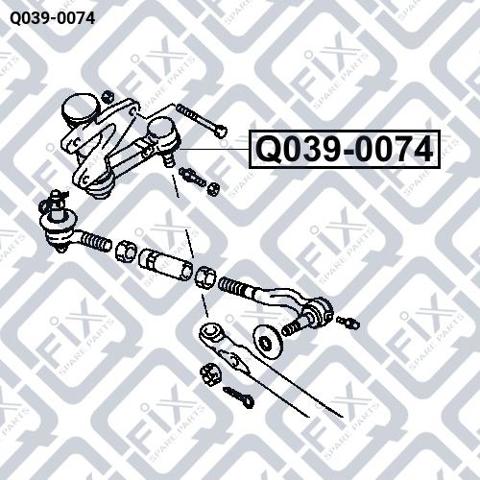 Рычаг маятниковый Q-fix Q0390074 цена, от 22.14 USD