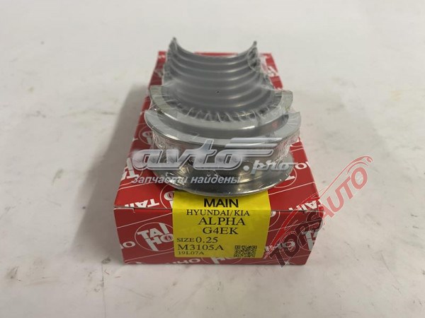 Коренные вкладыши коленвала комплект, 1-й ремонт Taiho M3105A025