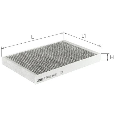 Фильтр салона AF5019A Alpha Filter