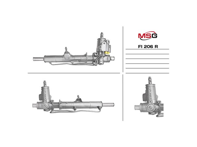 Реечный рулевой механизм MSG Rebuilding FI205R цена, от 208.16 USD