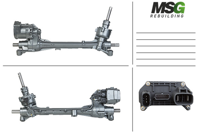 FO414SLF0R MSG Rebuilding Управление рулевое в сборе
