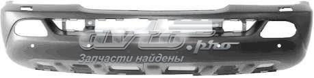 5044072 Polcar Бампер передний в сборе