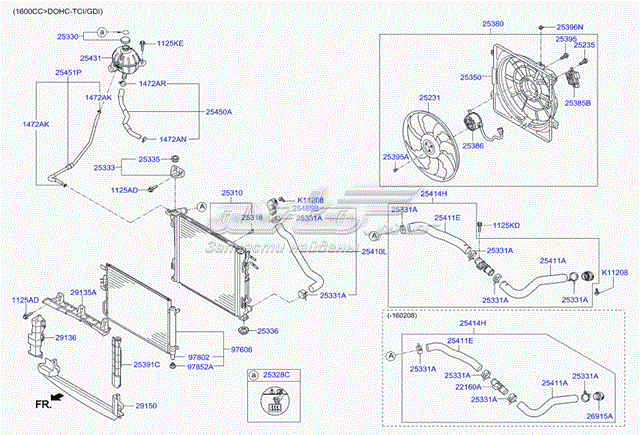  25386D7000 Hyundai/Kia