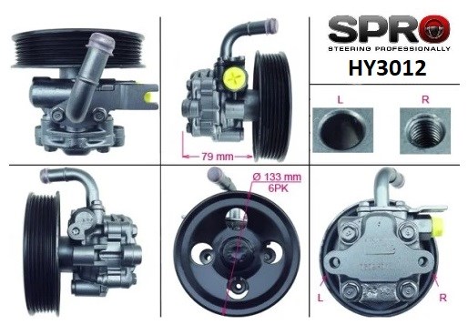 Купить HY012R MSG Rebuilding Насос рулевого управления