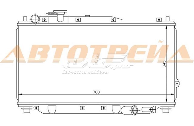 Радиатор SGKI0001MT SAT