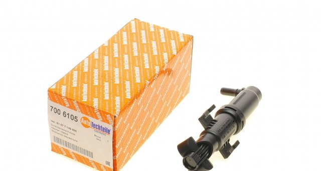 Форсунка омывателя фары передней, левой Autotechteile 7006105 цена, от 19.00 USD