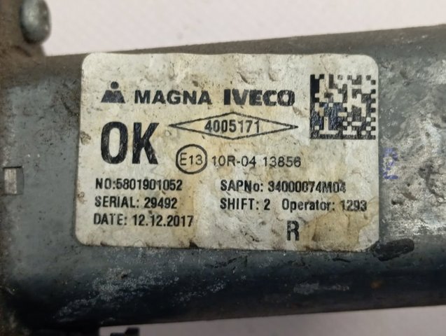 5801901052 Iveco Механизм подъема стекол