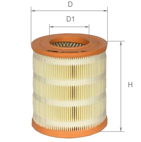 AF0203 Alpha Filter Воздушный фильтр двигателя