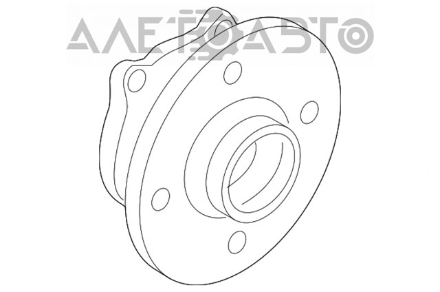 33416786552 BMW cubo traseiro