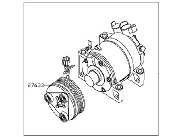 Купить 92600EA200 Nissan/Infiniti Компрессор климатической установки