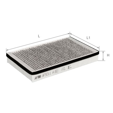 Фильтр воздушный отопителя Alpha Filter AF5011A цена, от 3.35 USD