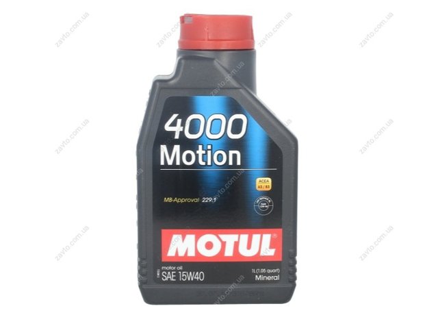 386401 Motul Масло двигателя