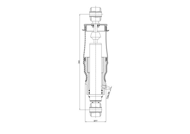 Амортизатор кабины (TRUCK) Blacktech 11035CA цена, от 82.01 USD