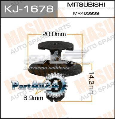 Пистон крепления подкрылка переднего крыла Masuma KJ1678 цена, от 0.53 USD