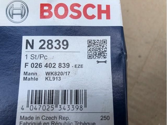 Фильтр тонкой очистки топлива Bosch N2839 цена, от 82.28 USD