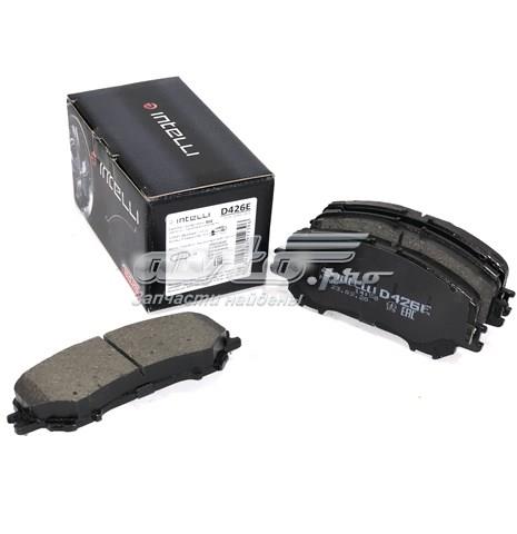 Колодки тормозные передние дисковые DAFMI D426E