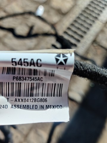 68347545AC Chrysler 