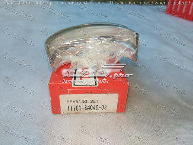 Folhas inseridas principais de cambota, kit, padrão (STD) para Toyota Liteace (CM3V, KM3V)