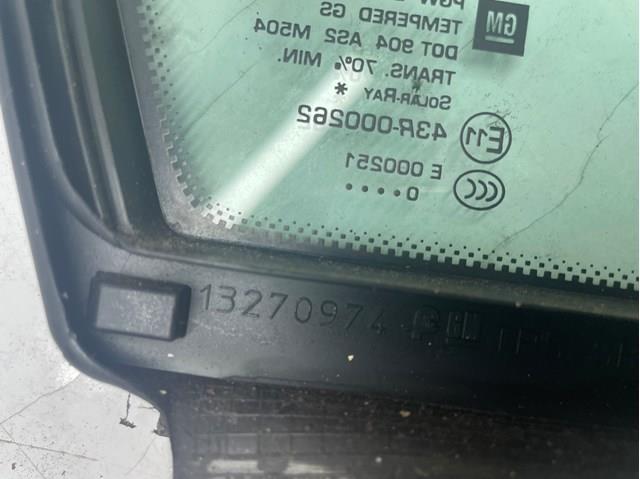 Окно (передней двери) двери Opel 13270974 цена, от 107.23 USD