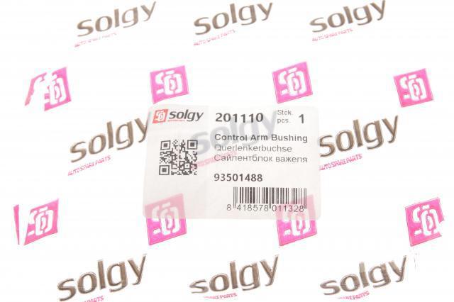 Сайлентблок переднего рычага 201110 Solgy