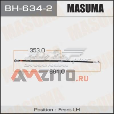 Шланг тормозной передний левый Masuma BH6342