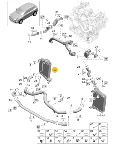  95B145804F Porsche