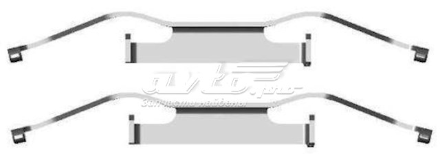 Пружинная защелка суппорта QUICK BRAKE 1091680