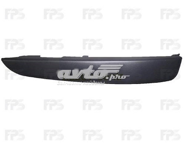 Moldura direita do pára-choque dianteiro para Opel Zafira (A05)