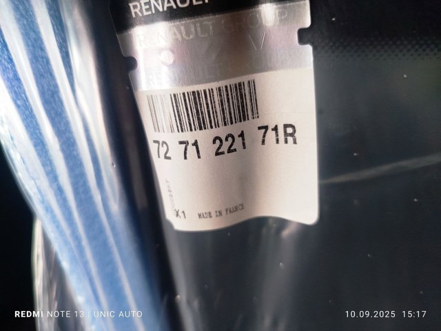 Лобовое стекло 727122171R Renault (RVI)