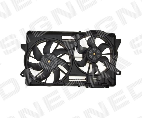 Диффузор радиатора охлаждения в сборе с крыльчаткой FPS FP2828W01