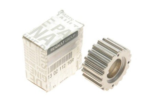 Engrenagem de cadeia da roda dentada de acionamento de cambota de motor 130211210R Renault (RVI)