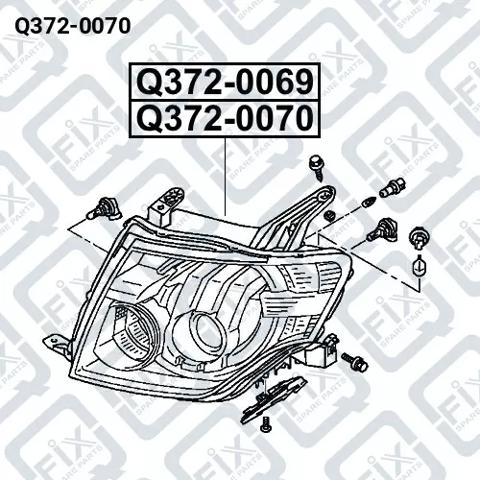 Фары Q-fix Q3720070
