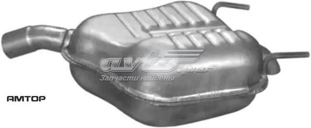 17618 Polmostrow Выхлопная труба