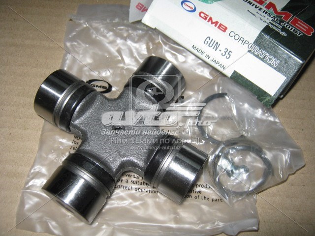 Крестовина заднего карданного вала  GMB GUN35 цена, от 17.31 USD