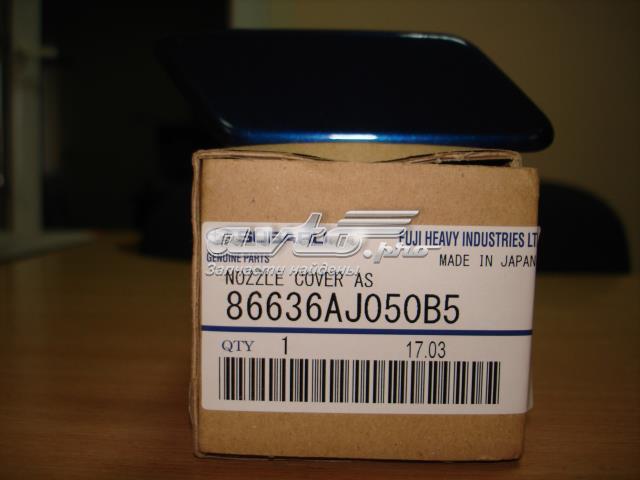 Накладка форсунки омывателя передней фары Subaru 86636AJ050B5