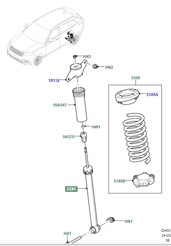 LR108022 Land Rover 