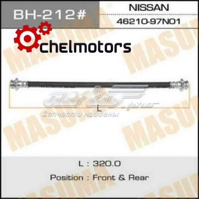 BH212 Masuma Шланг тормозной левый передний
