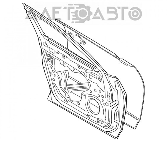Купить TKY05802XC Mazda Дверь передняя правая