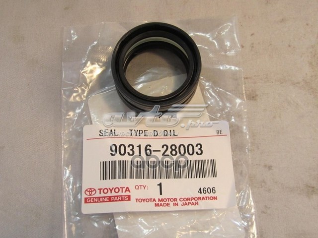 Сальник полуоси переднего моста правой Toyota 9031628003 цена, от 6.44 USD