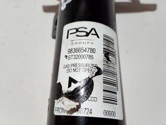 Стойка передняя левая Peugeot/Citroen 9836654780