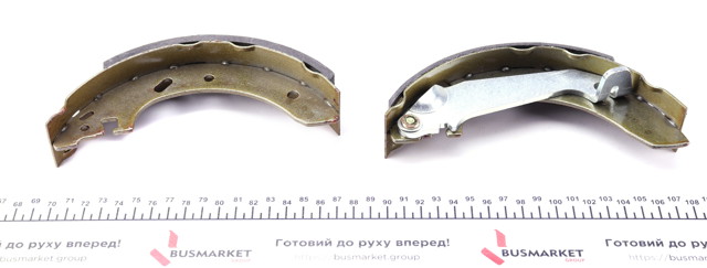 Задние барабанные колодки K145 Kampol