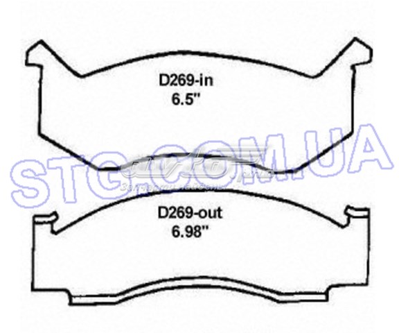 Тормозные колодки Centric Parts 10201230