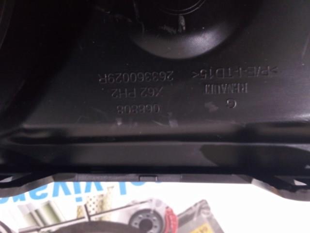 Compre 261526567R Renault (RVI) Tampão (grelha) das luzes de nevoeiro do pára-choque dianteiro