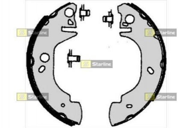 Барабанные колодки Starline BC06760