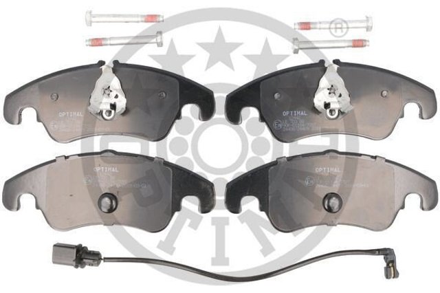Колодки тормозные передние дисковые OPTIMAL BP12442