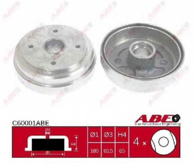 Тормозной барабан C60001 ABE